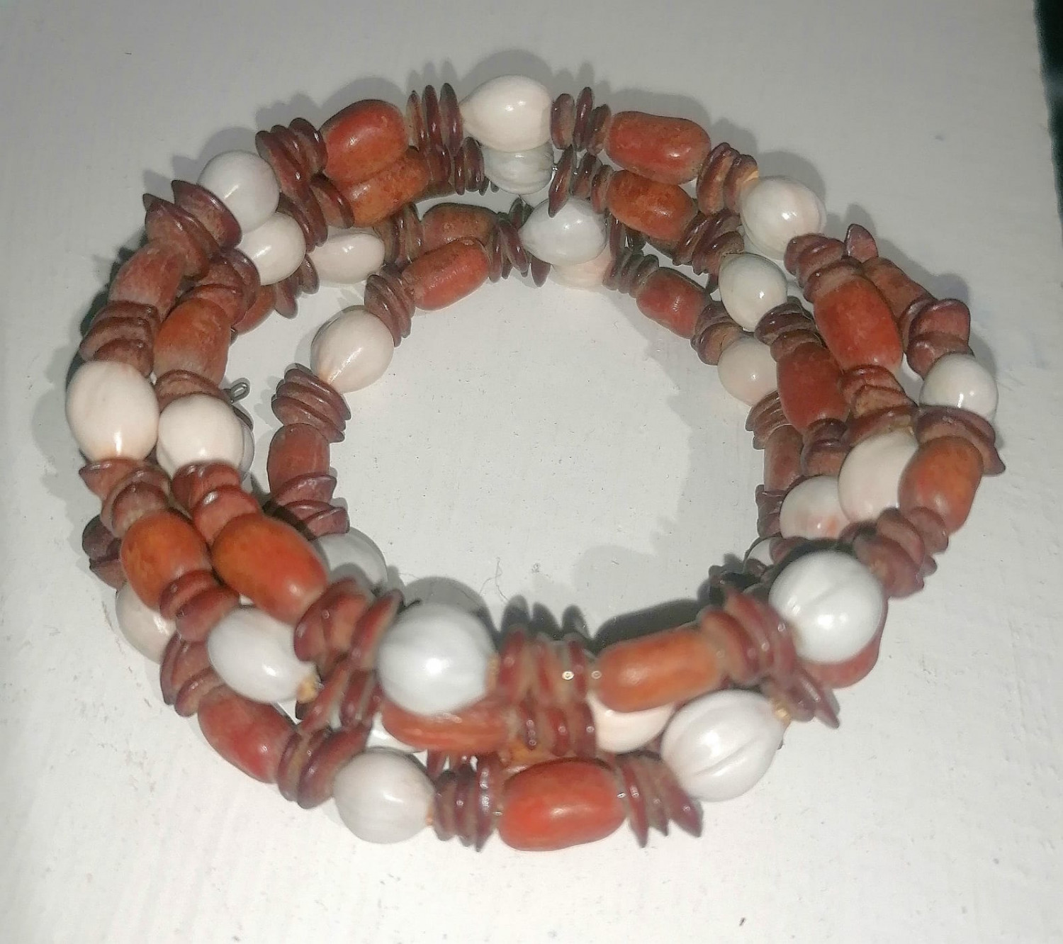 Brown Spiral Bracelet