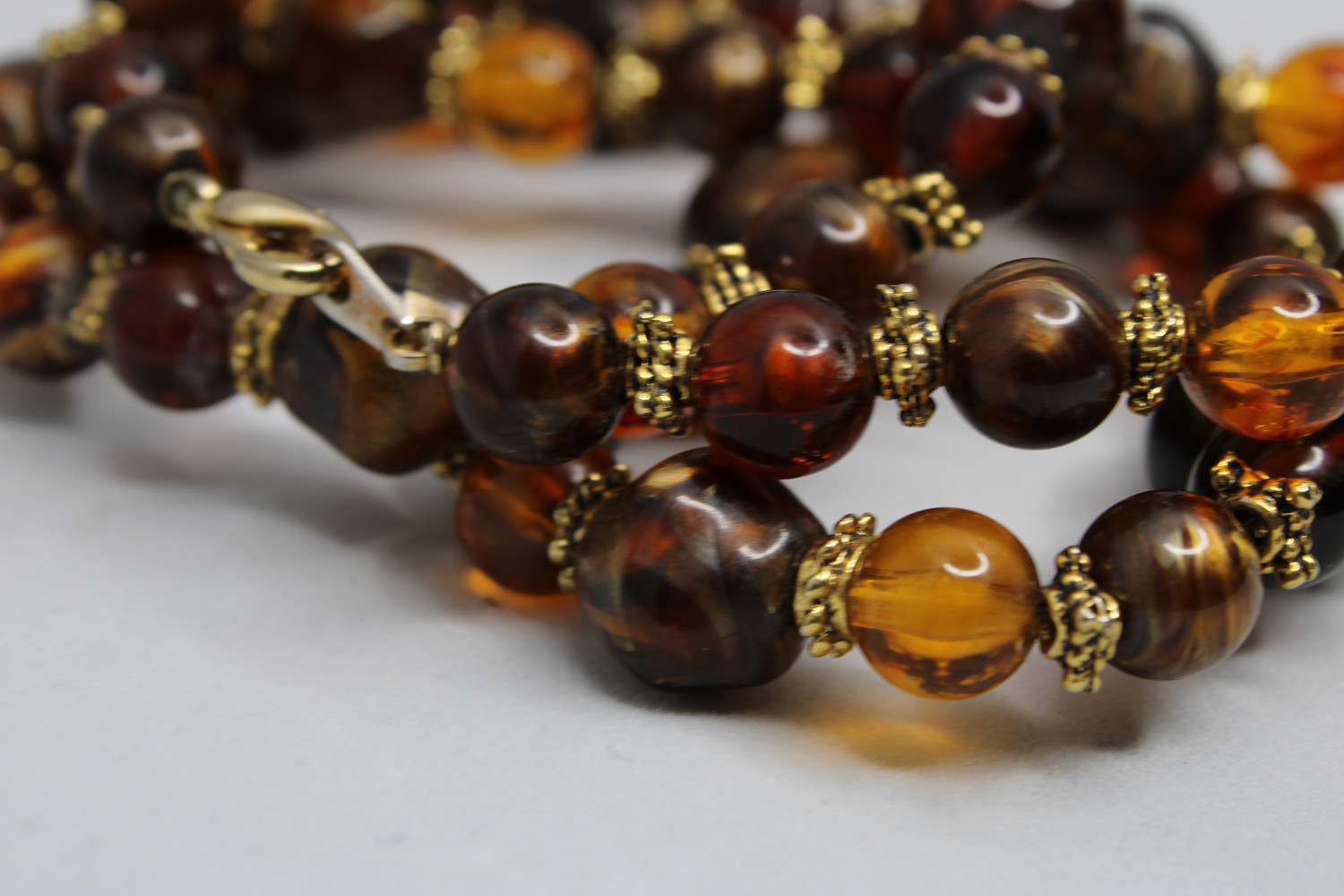 Amber Beads Necklace