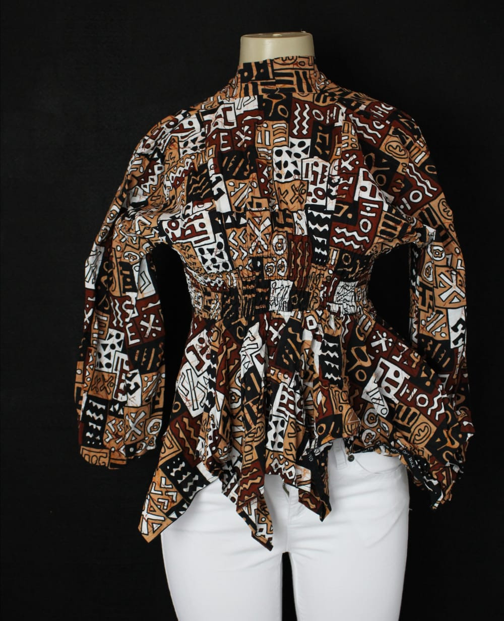 Tribal Kitenge Top