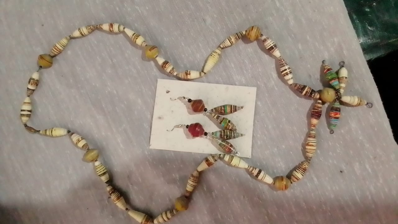 Necklace with Matching Earrings