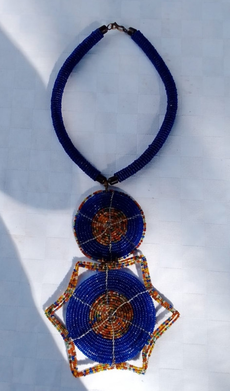 Hexa Beaded Maasai Necklace