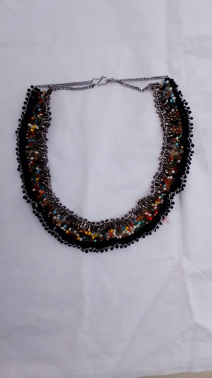 Chain Beaded Necklace
