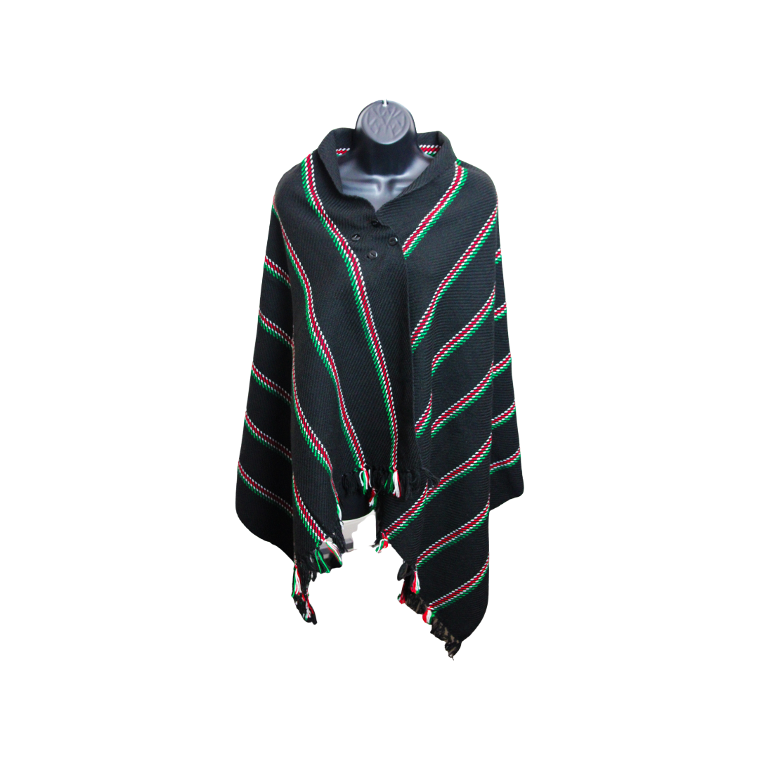 Black Shoulder Shawl