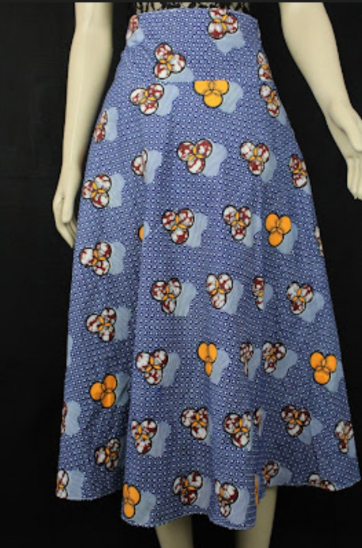 Kitenge Fit Skirt