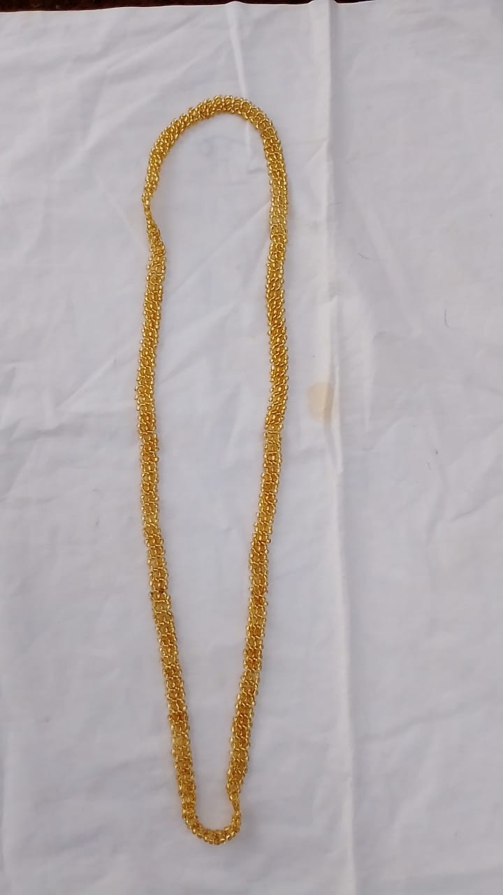 Gold Beaded Necklace