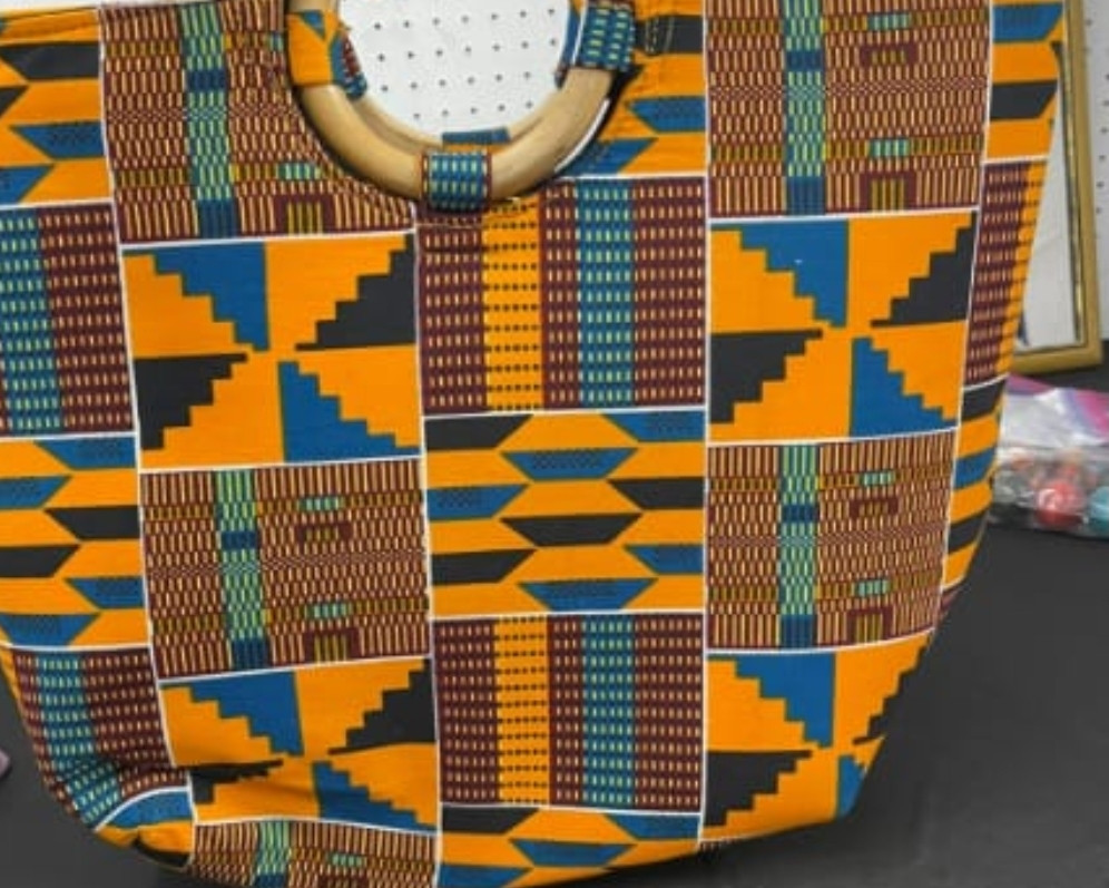 Kente Tote Bag