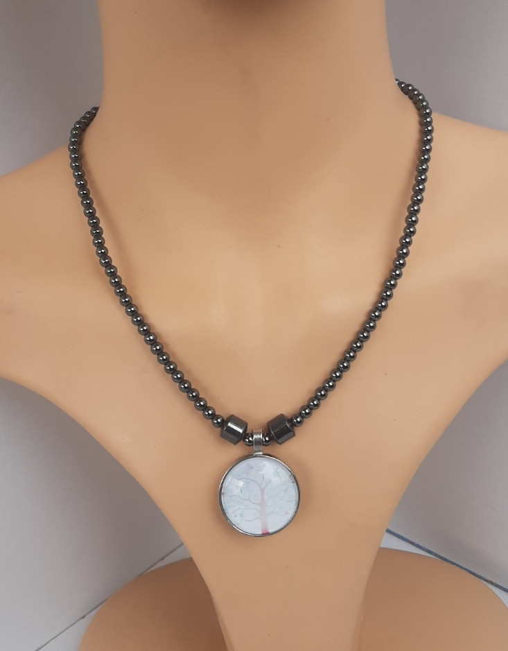 Silver Pendant  Necklace