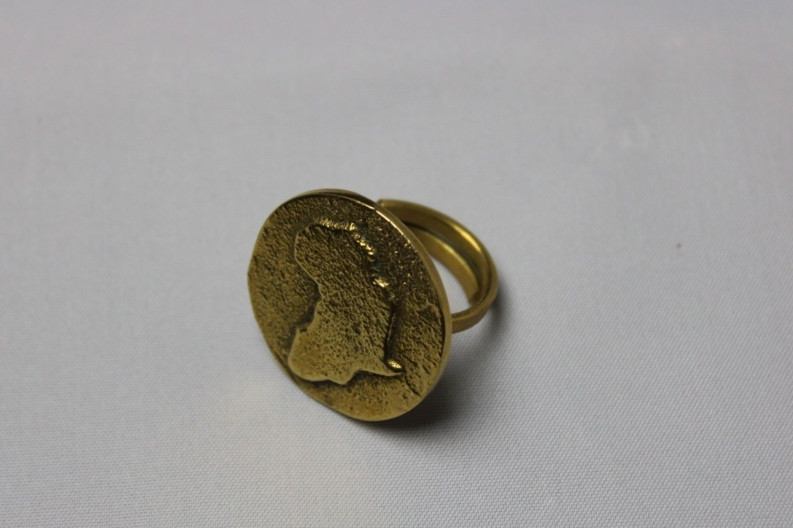 Brass African Ring