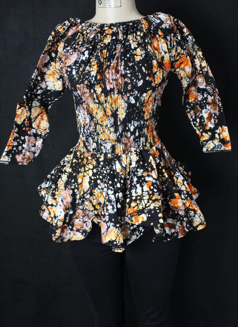 Batik Kitenge Top