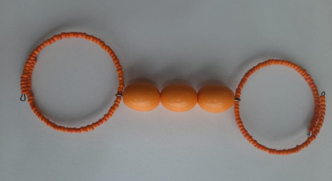 Orange Tripple Amber Bracelet
