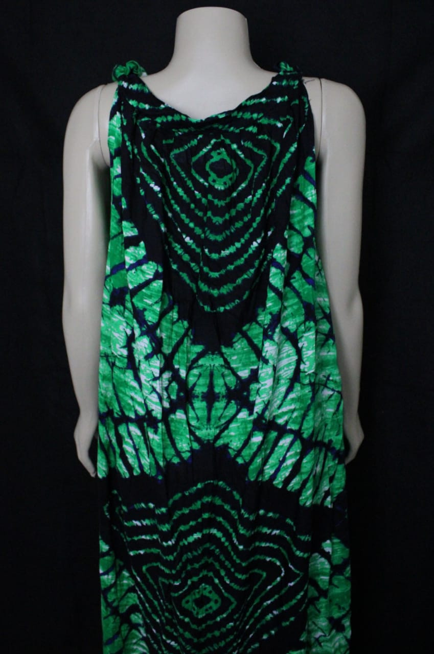 Green Off shoulder Dera