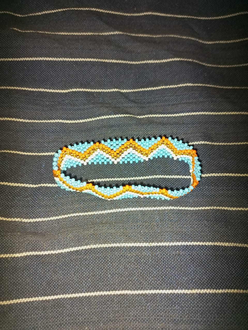 Zigzag Beaded Bracelet