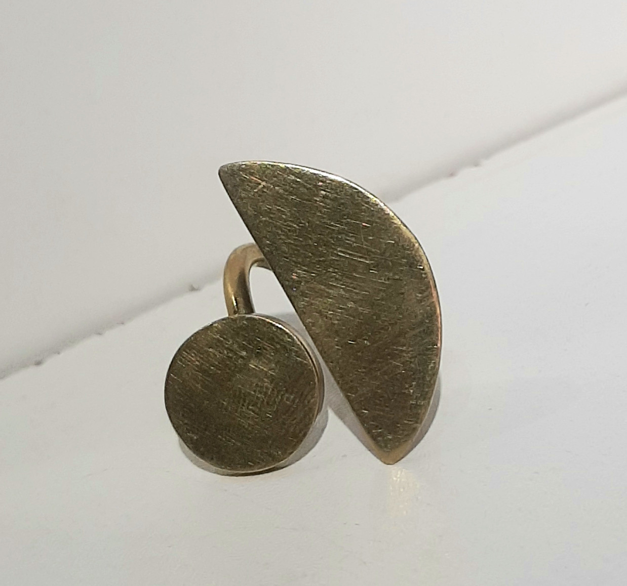 Brass Styled  Ring