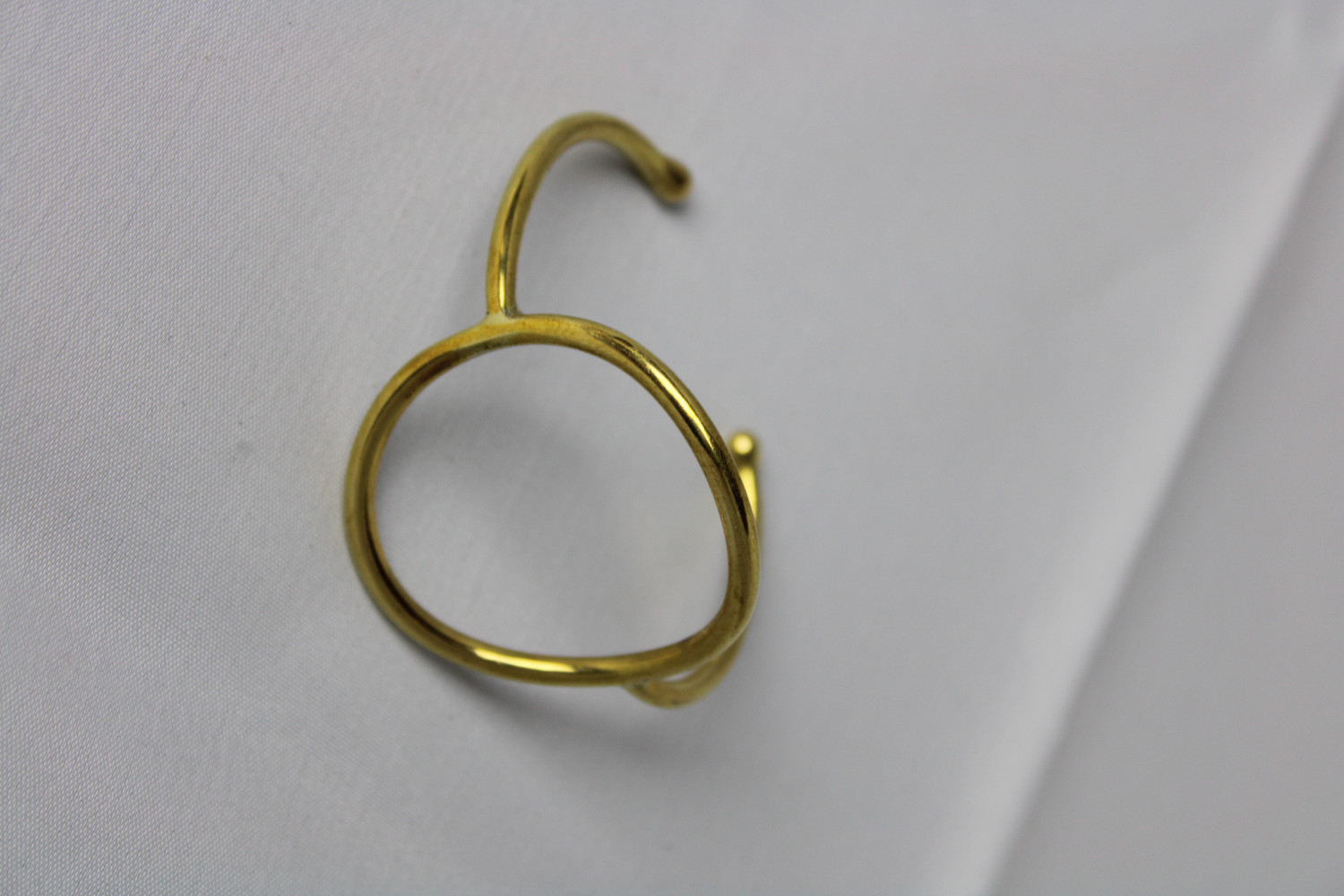 Circular Brass Bracelet