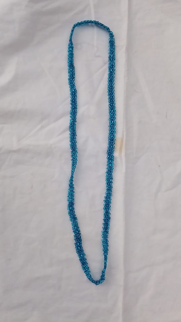 Blue Beaded Necklace