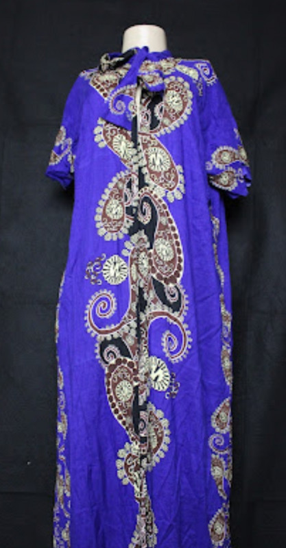 Earth Blue Viscose Palazzo  Set