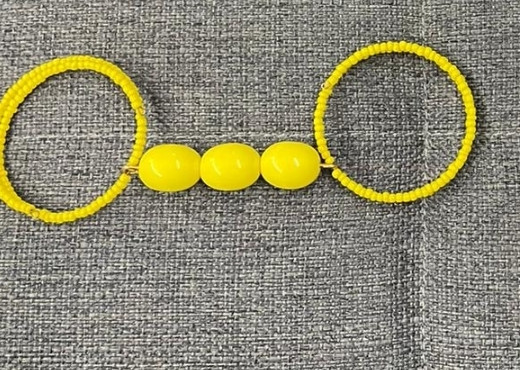 Yellow Tripple Amber Bracelet