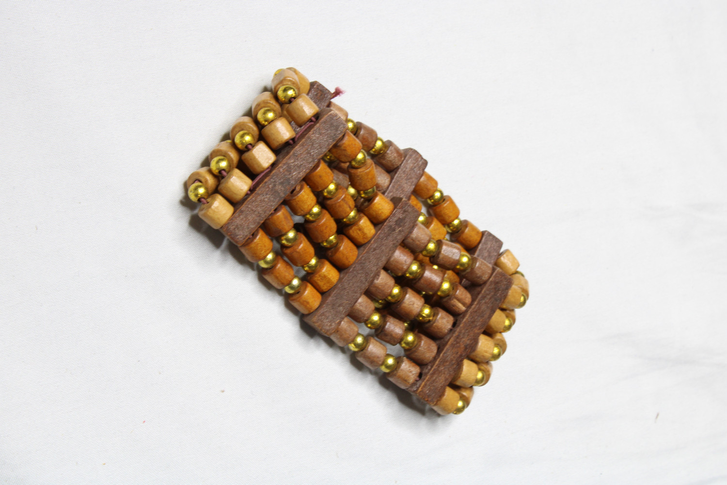 Wooden Bead Bracelet