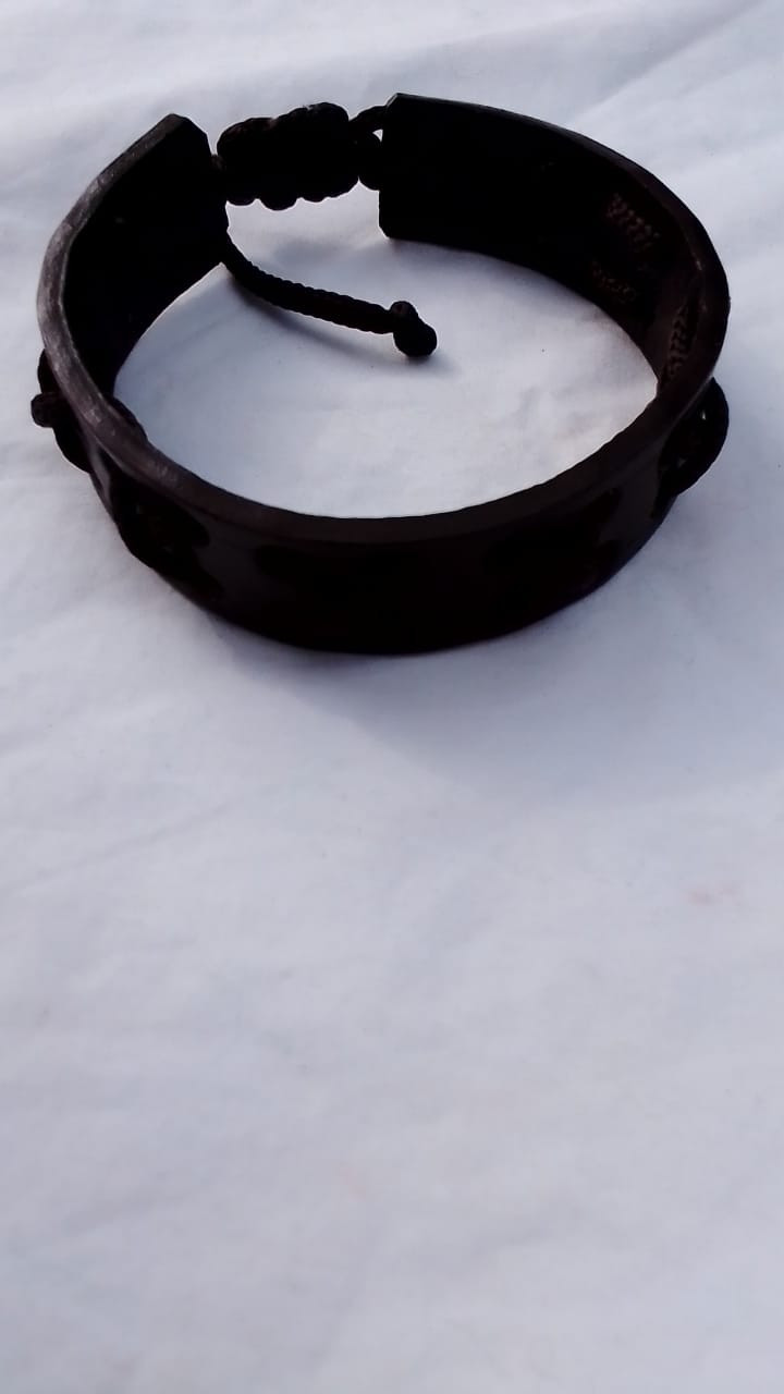 Brown Leather Wrist Bracelet