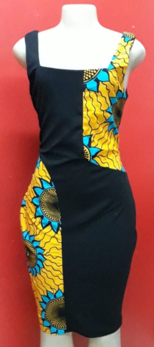 Ankara bodycon outlet styles