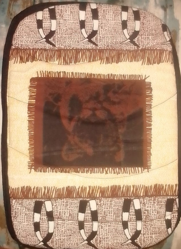 Styled African Print Table Matt