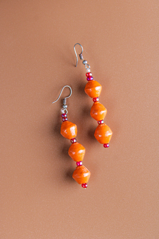 Recycled Paper Earrings