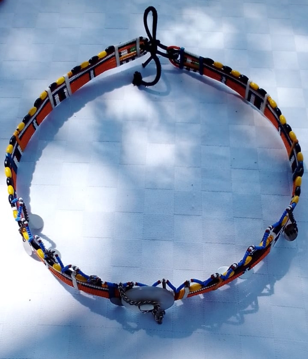 Maasai Round Beaded Head Gear