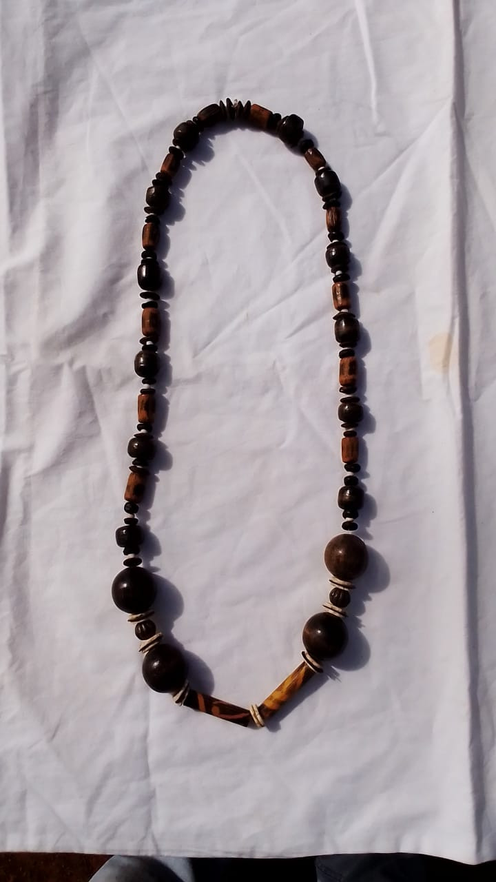Wooden Brown Necklace